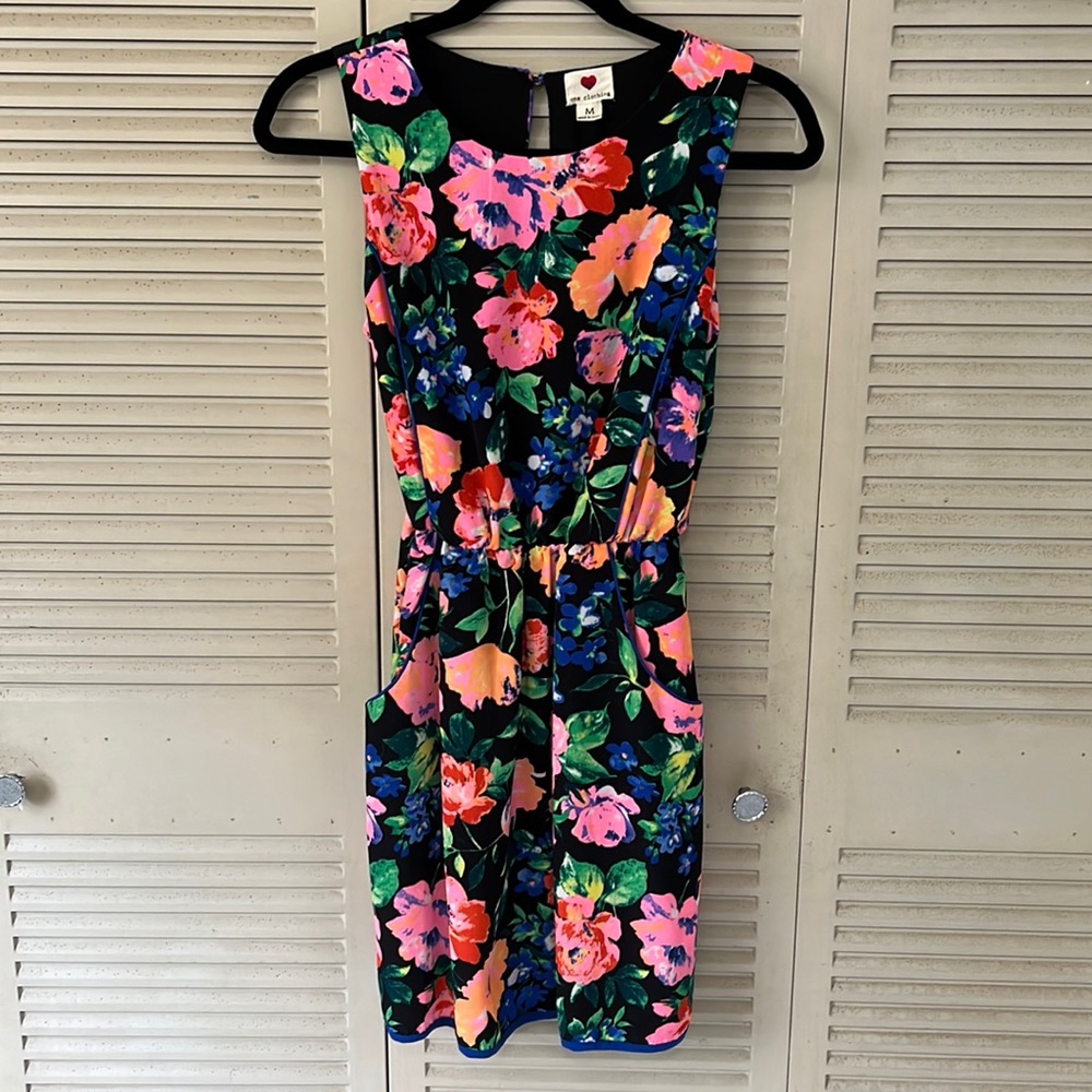One Clothing Floral Print Dress, Size M